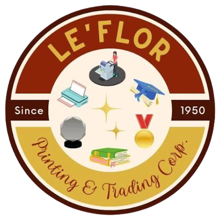 Le'flor Printing Press logo