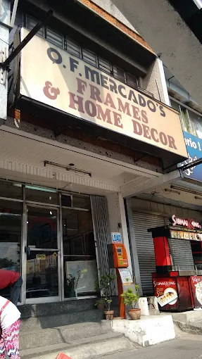 O F Mercado's Frames And Homedecor logo