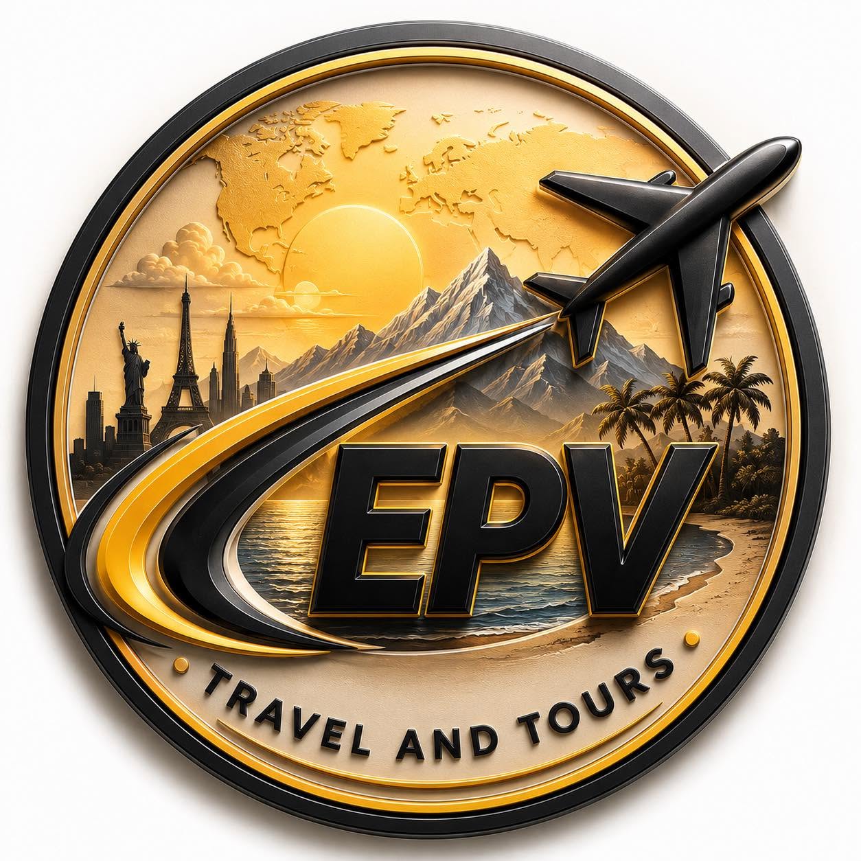 EPV TRAVEL AND TOURS logo