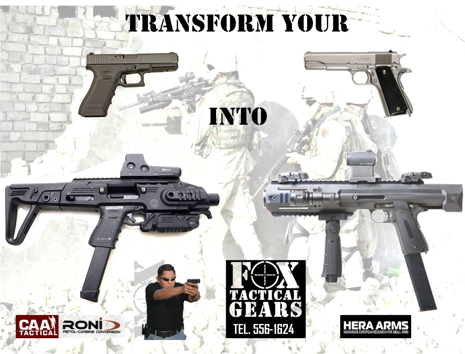 Fox Tactical Gears Trading logo