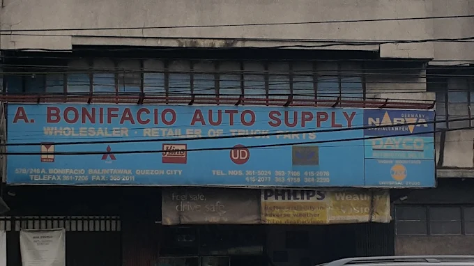 A Bonifacio Auto Supply logo